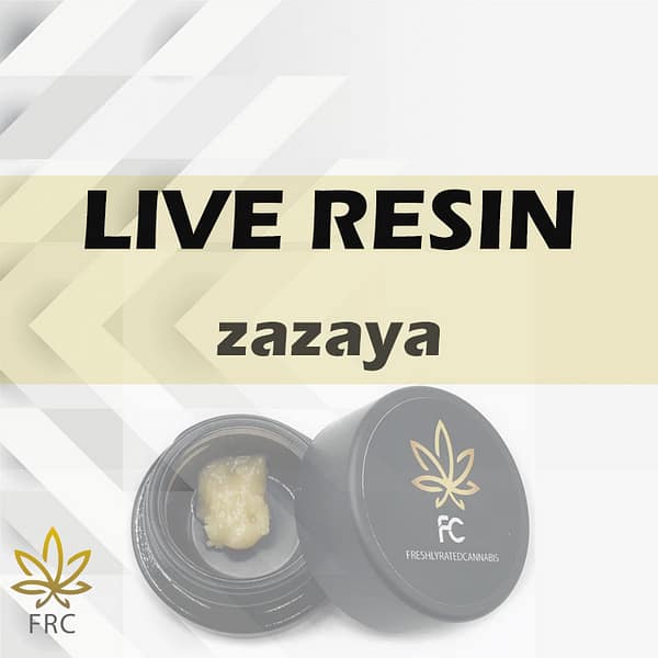 Zazaya live resin with same day weed delivery