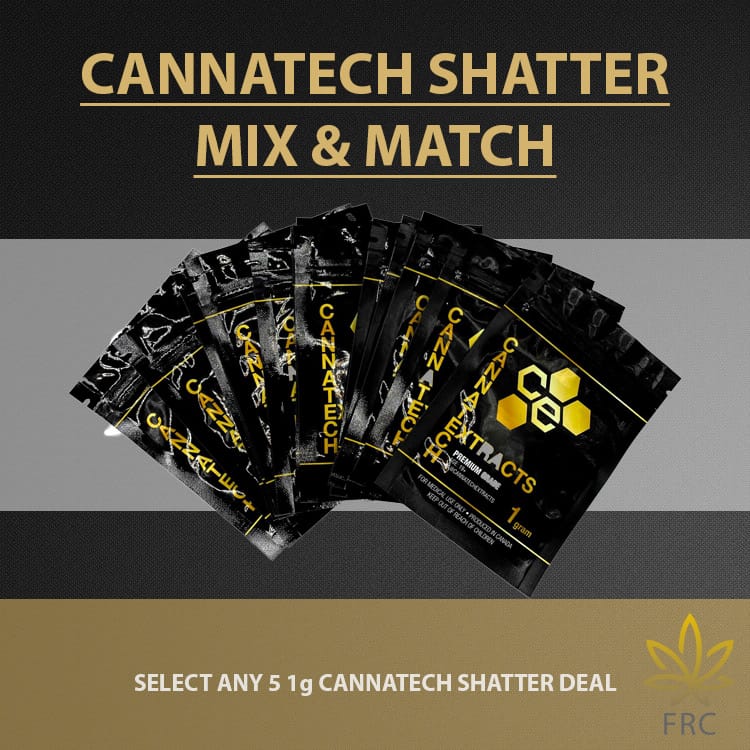 Cannatech Shatter Mix & Match 5grams Deal
